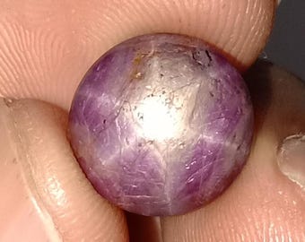 Zafiro estrella raro de 13,00 quilates, 100 % natural, sin tratar, ISR-164
