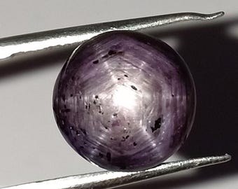 Zafiro estrella raro de 16,50 ct, 100 % natural, sin tratar, MK-71