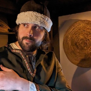 Winter wool Medieval/Viking birka hats