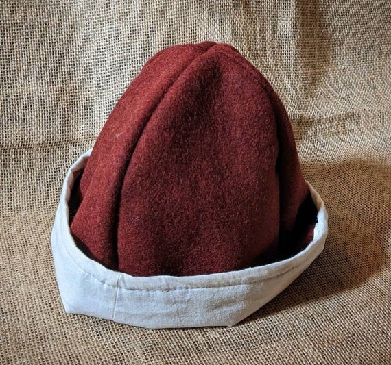 Medieval and Viking wool hat Birka style