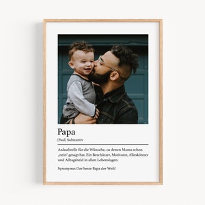 PAPA gift personalized | gift dad husband husband | Dad gift from daughter son for Father's Day | gifts for men