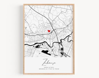 Cadeau de pendaison de crémaillère pour un appartement ou une maison | Coordonnées photo maison | Déménagement de cadeaux lors de la Saint-Valentin, construction d'une maison, cérémonie de fin de mariage | Photos du salon