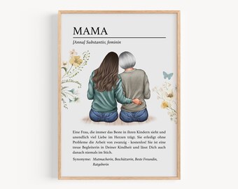 Gift Mom Mothers Day Gift, Mothers Day Personalized Gifts For Women, Birthday Gift Birthday Mom Picture