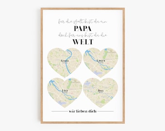 Vater Tochter Geschenk Etsy