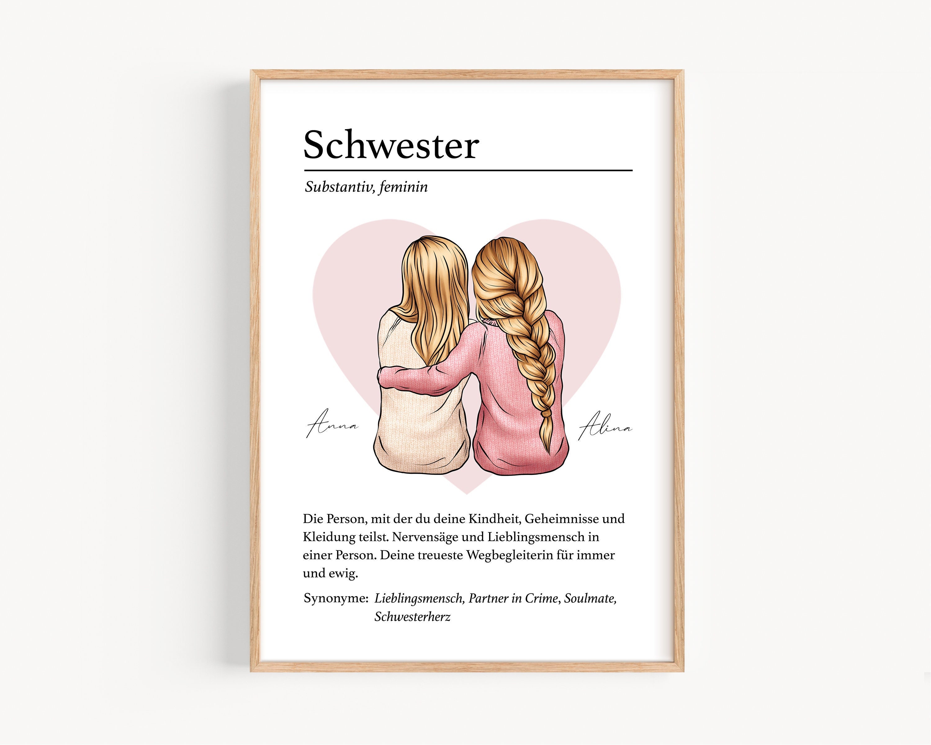 Schwesterntag geschenk - Etsy.de