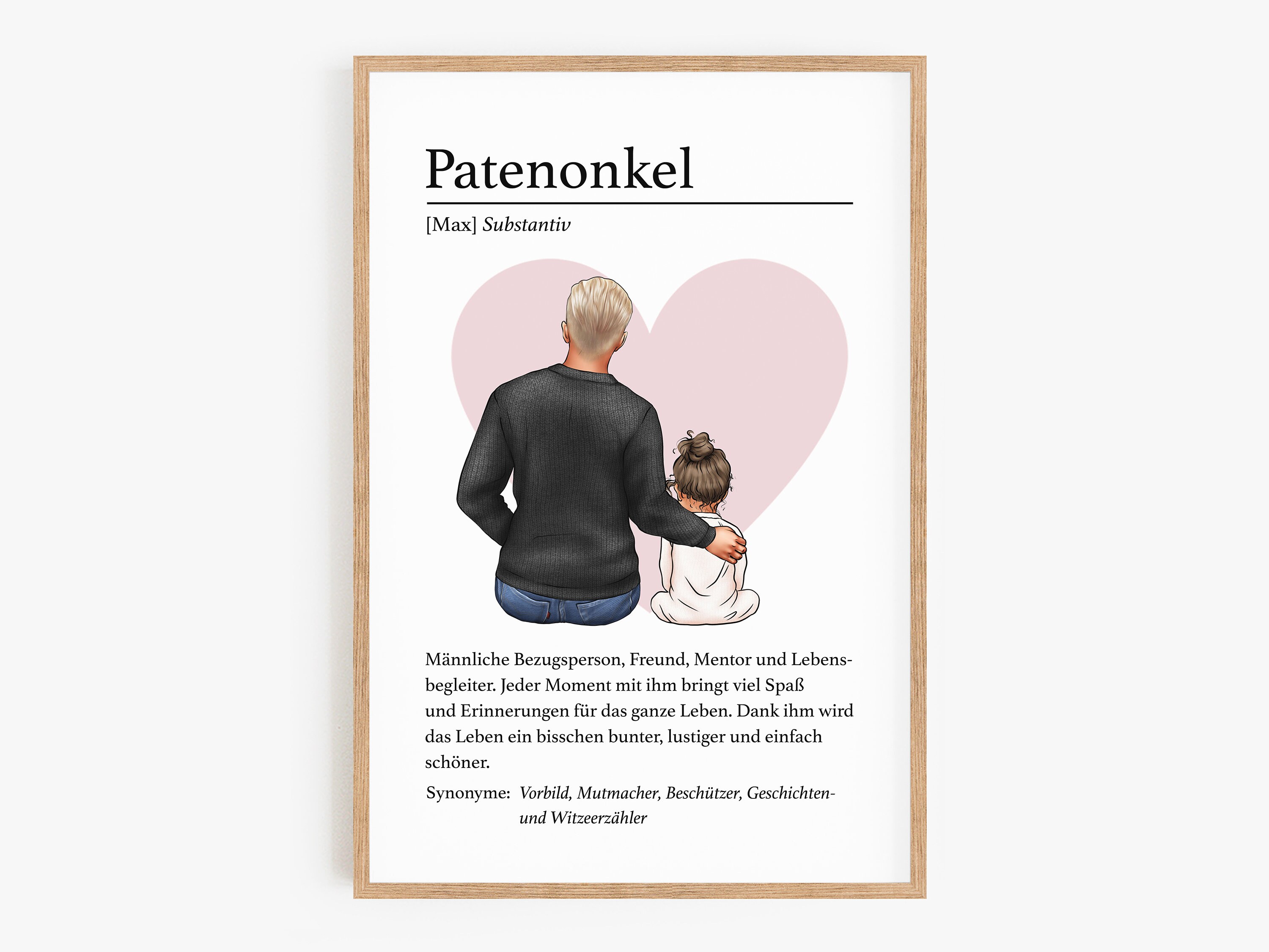 Patenonkel Definition – Personalisiertes Weinetikett Als Geschenkidee | Frag Deinen Patenonkel Oder Werdenden Paten Auf Originelle Weise