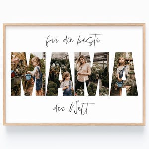 MAMA Geschenk personalisiert, Muttertag Geburtstag, Geschenke für Frauen, Muttertagsgeschenk Geburtstagsgeschenk Mama Bild