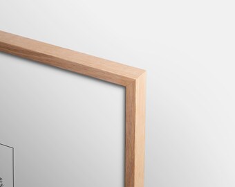 Oak Wooden frame 30x45cm - Premium Quality - ArtPhotoLimited