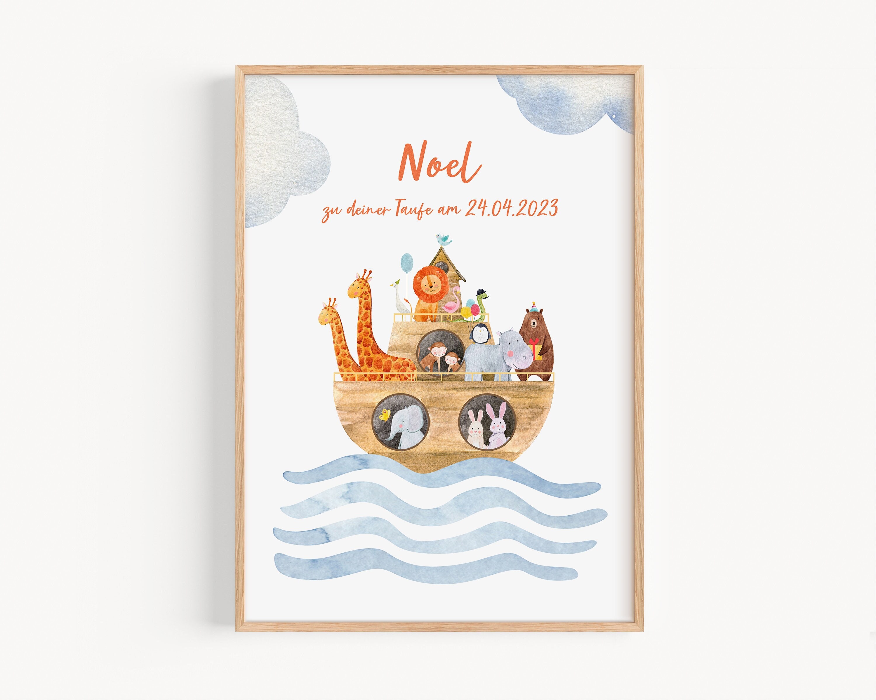 Noah's ark poster