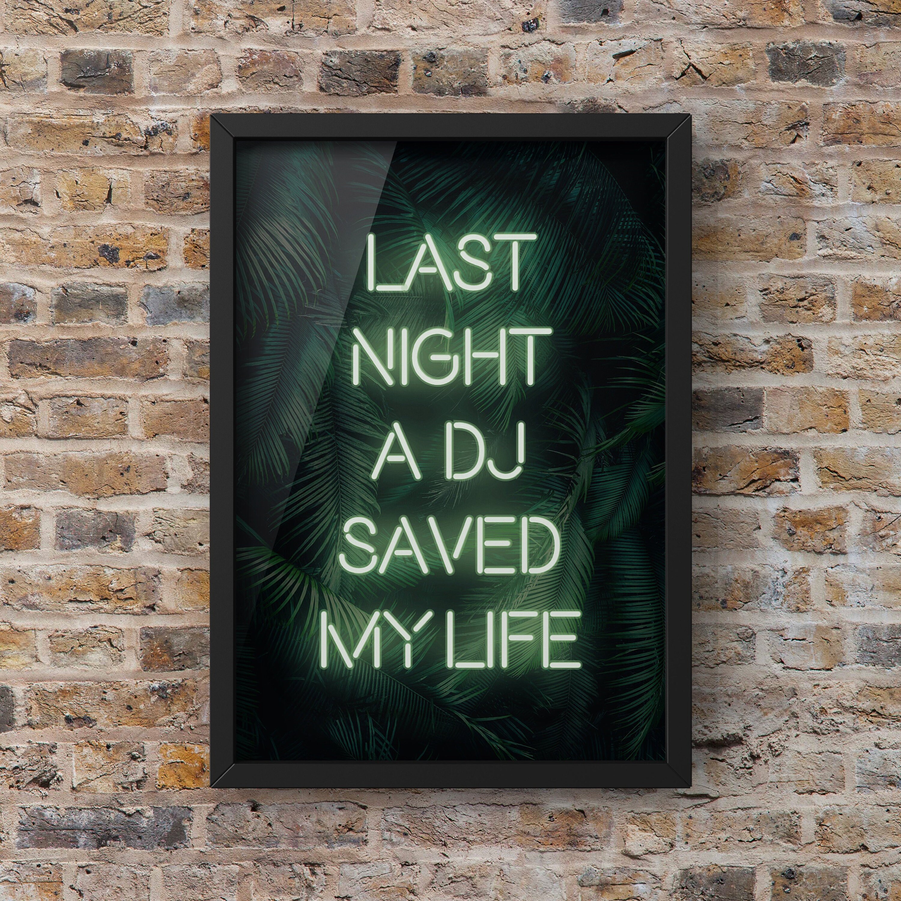 90s Neon Lights Sign