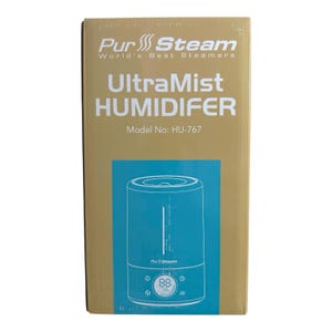 Pur Steam UltraMist Humidifier, Cool Mist Aroma Diffuser, Quiet Operation, UV Sanitizing Light, Adjustable Timer, 4.5L Tank for Medium to Lg