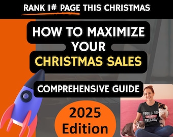 Sell More This Christmas (Full Guide). How To Rank 1st On Etsy Search Page. Etsy SEO Seller Digital Guide / How to become Etsy best seller
