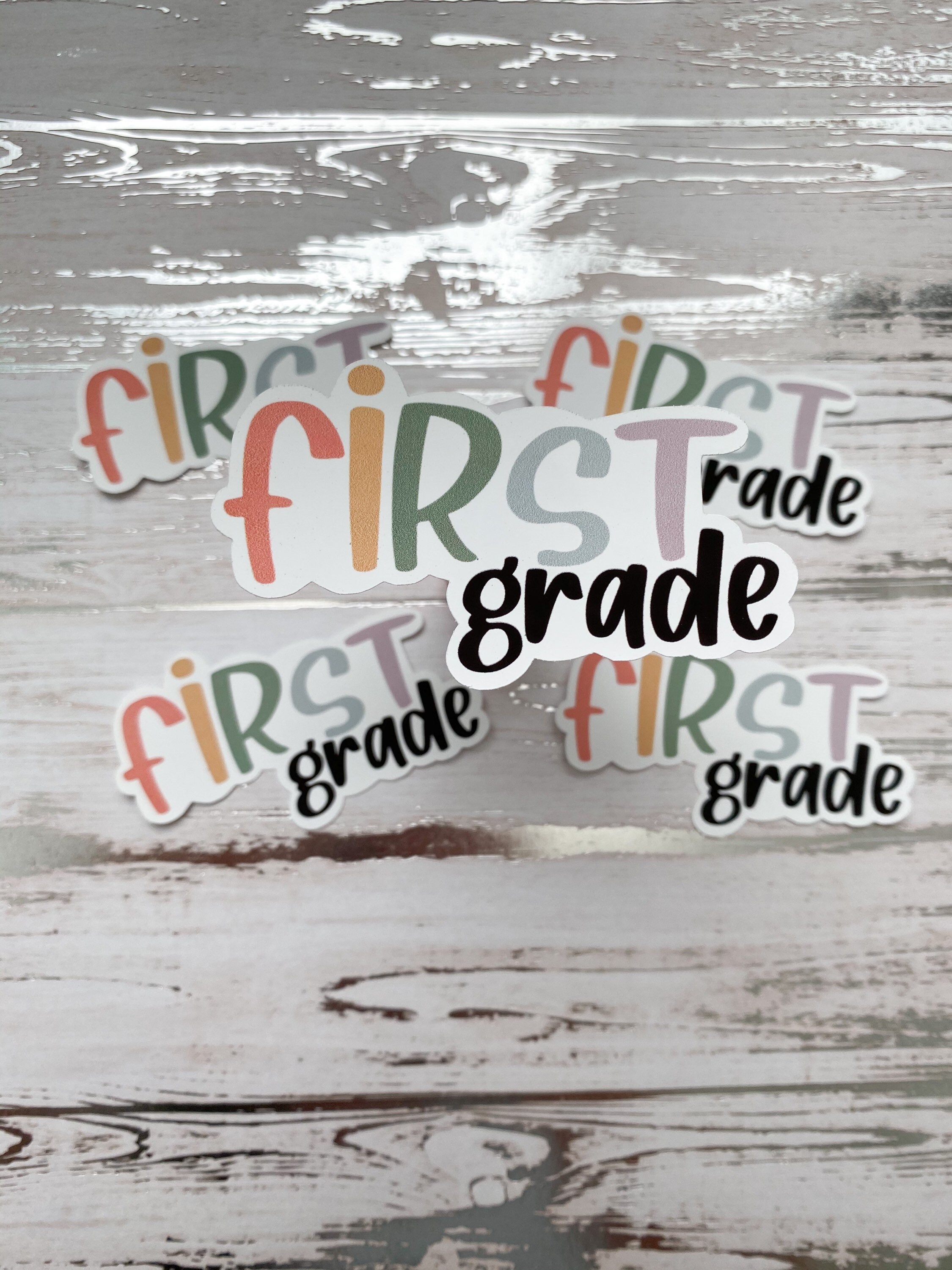 Grade Level Stickers Teacher Stickers Back To School Etsy