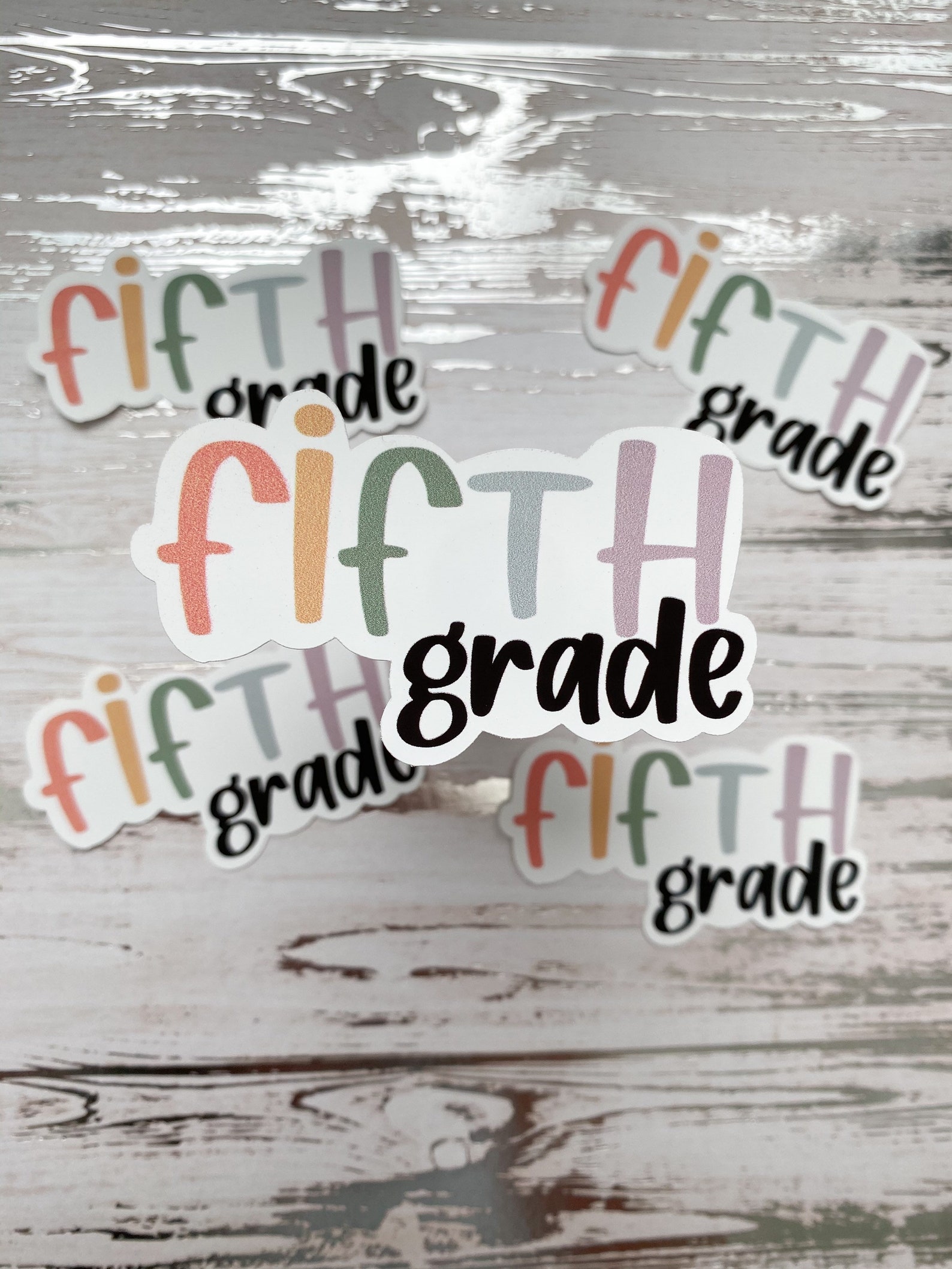 Grade Level Stickers Teacher Stickers Back To School Etsy