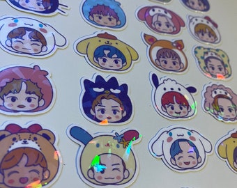nct stickers etsy
