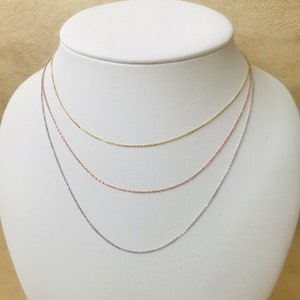 Chain for necklace , 925 Sterling Silver Chain , Sterling Chain