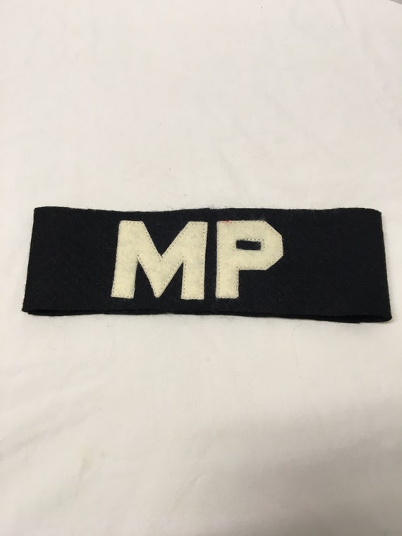 WWII US Army MP Military Police Armband Wool Felt - Etsy