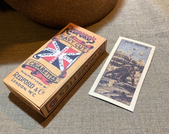WWI British Army Cigarette box Navy Cut