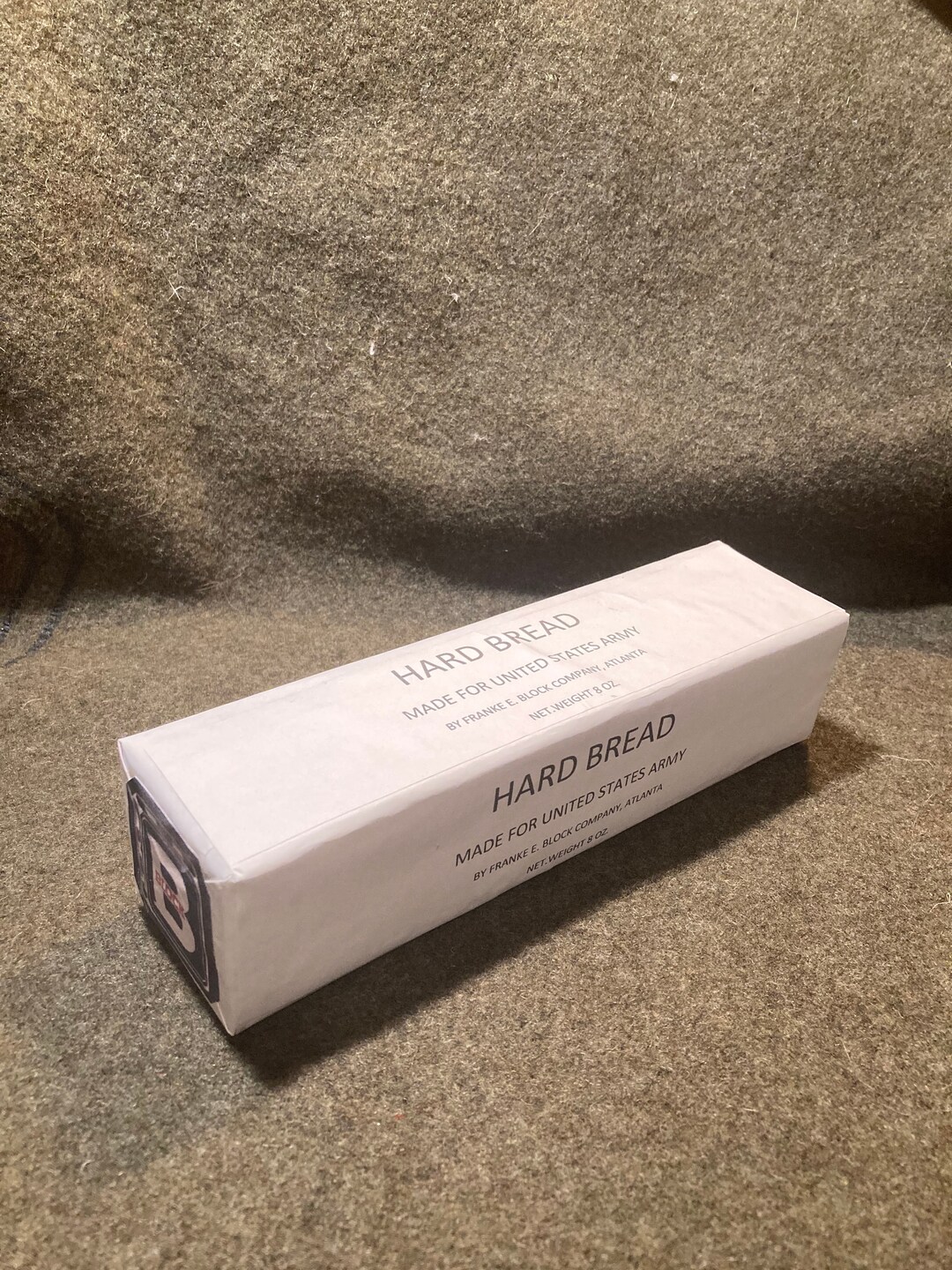 WWI US Army Marine Corps Hard Bread Hard Tack Ration Box Block - Etsy
