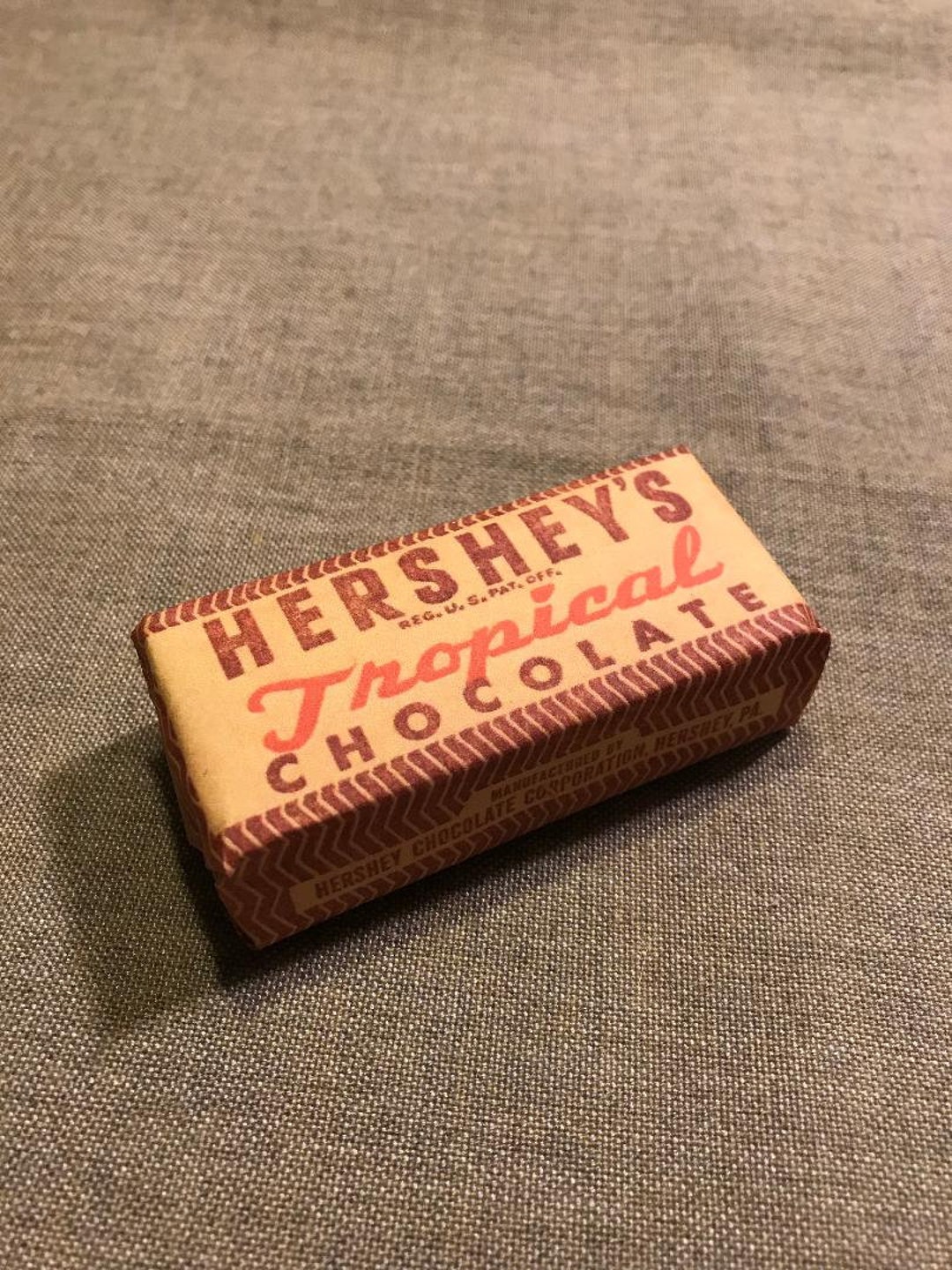 WWII US Army Marine Corps Ration Hershey's Tropical Chocolate Bar Etsy