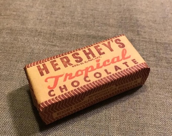 WWII US Army Marine Corps Ration Hershey's Tropical Chocolate Bar