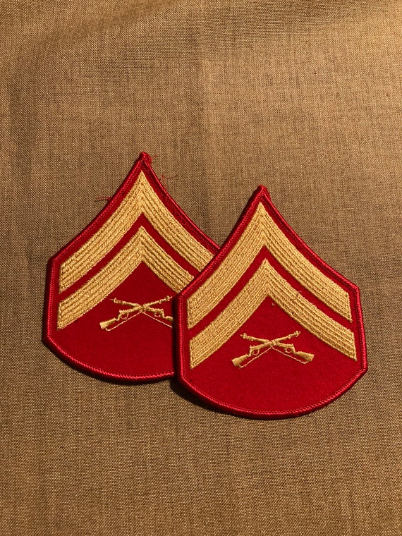 USMC Fully Embroidered Historic Replica Patch Wall Decor