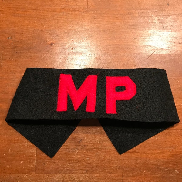 WWII British Army MP Military Police Armband