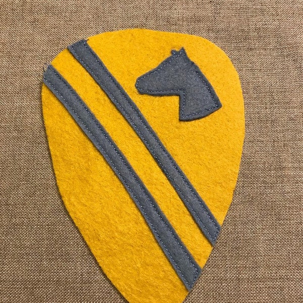 1930's -WWII US Army 1st Cavalry Division patch wool felt