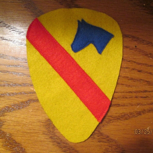 1930's -WWII US Army 1st Cavalry Division patch wool felt