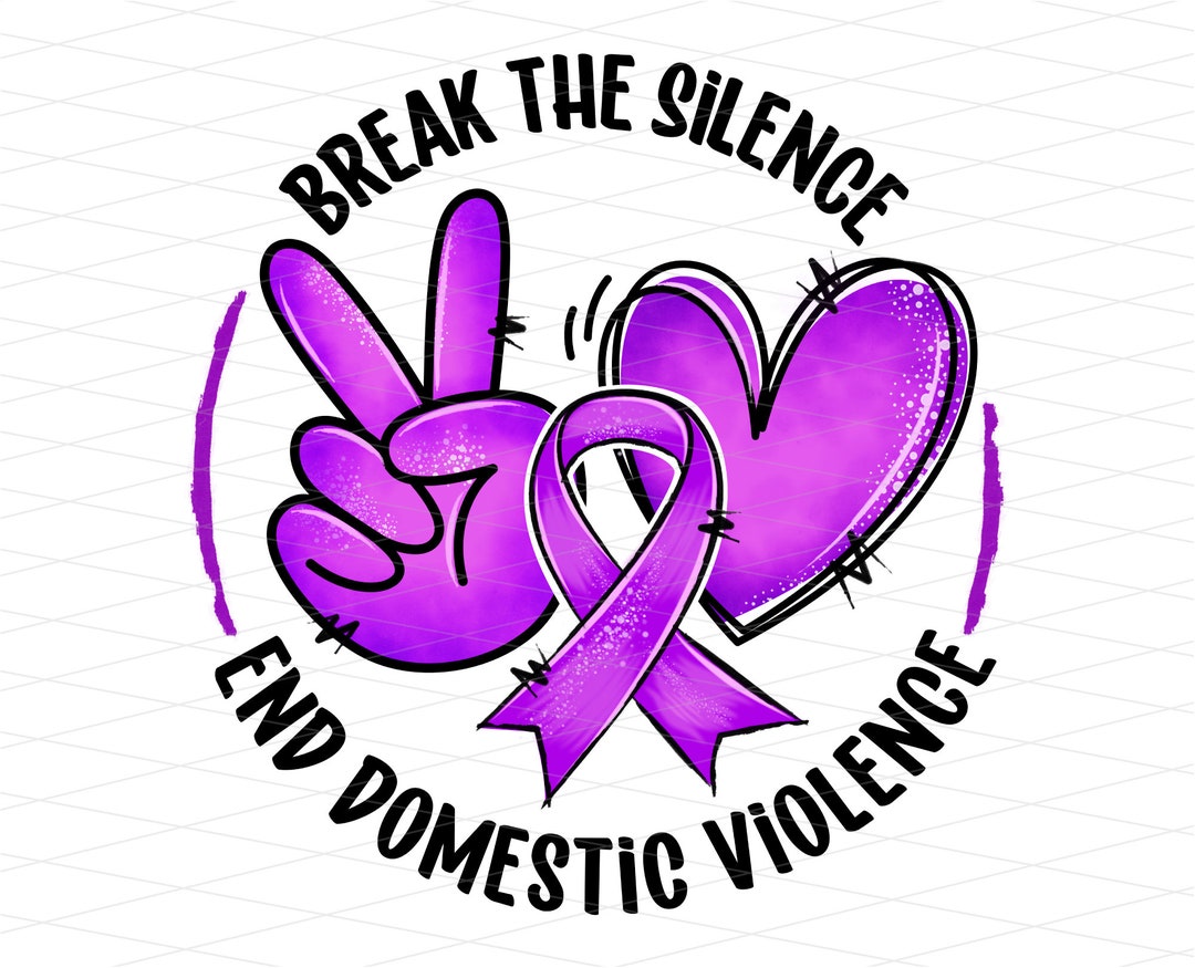 Break the Silence and End Domestic Violence Png, Domestic Violence ...