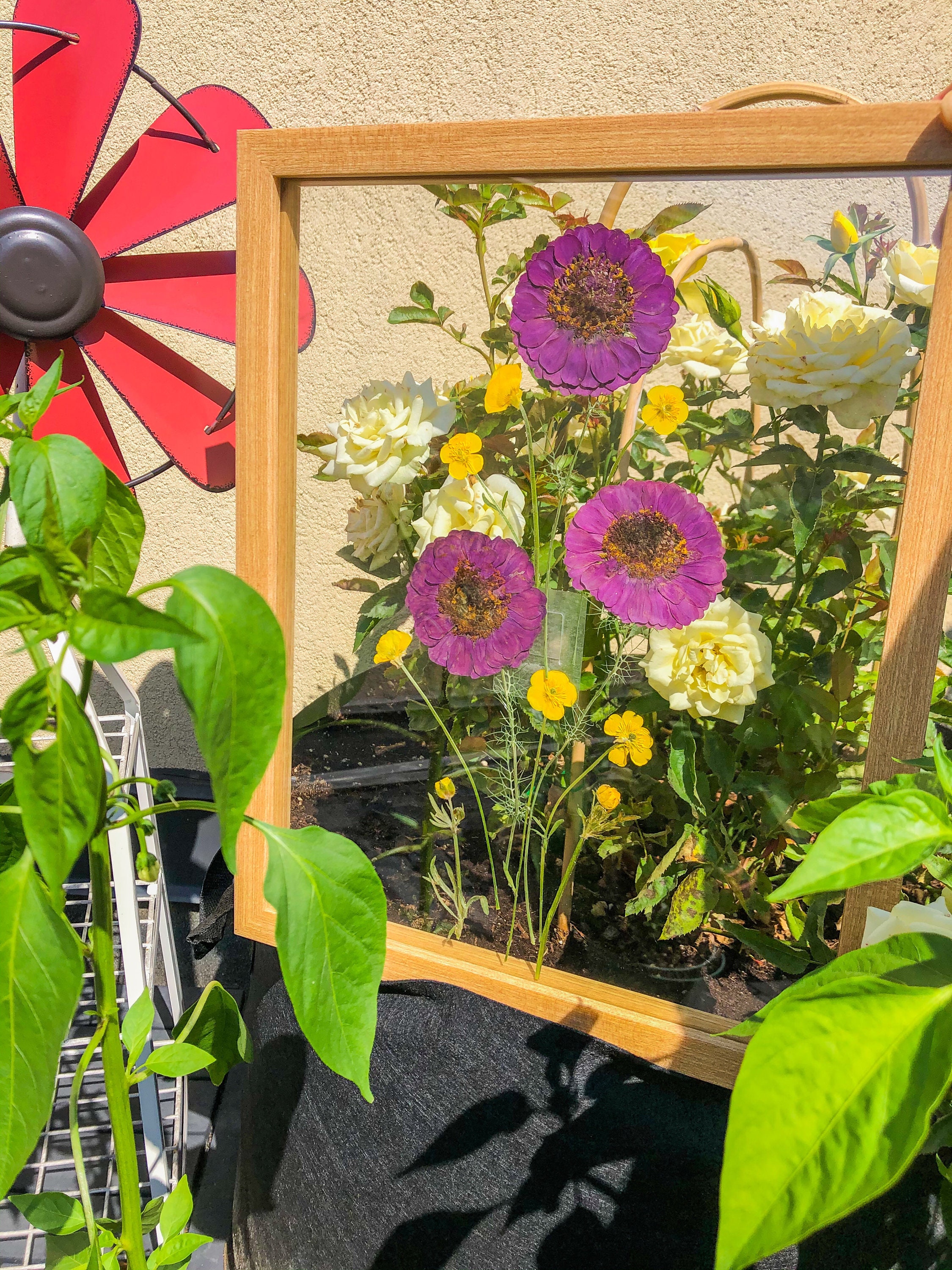 Custom Pressed Flower Wooden Frame with REAL pressed flowers Etsy