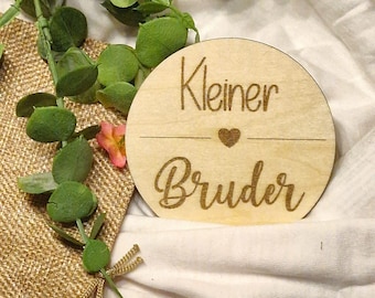 Wooden sign Big Sister/Little Sister – Big Brother & Little Brother – Pregnancy Announcement Decoration – Baby Shower Surprise