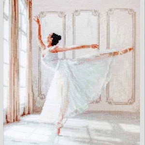Ballerina Cross Stitch Kit (Luca-s) LetiStitch