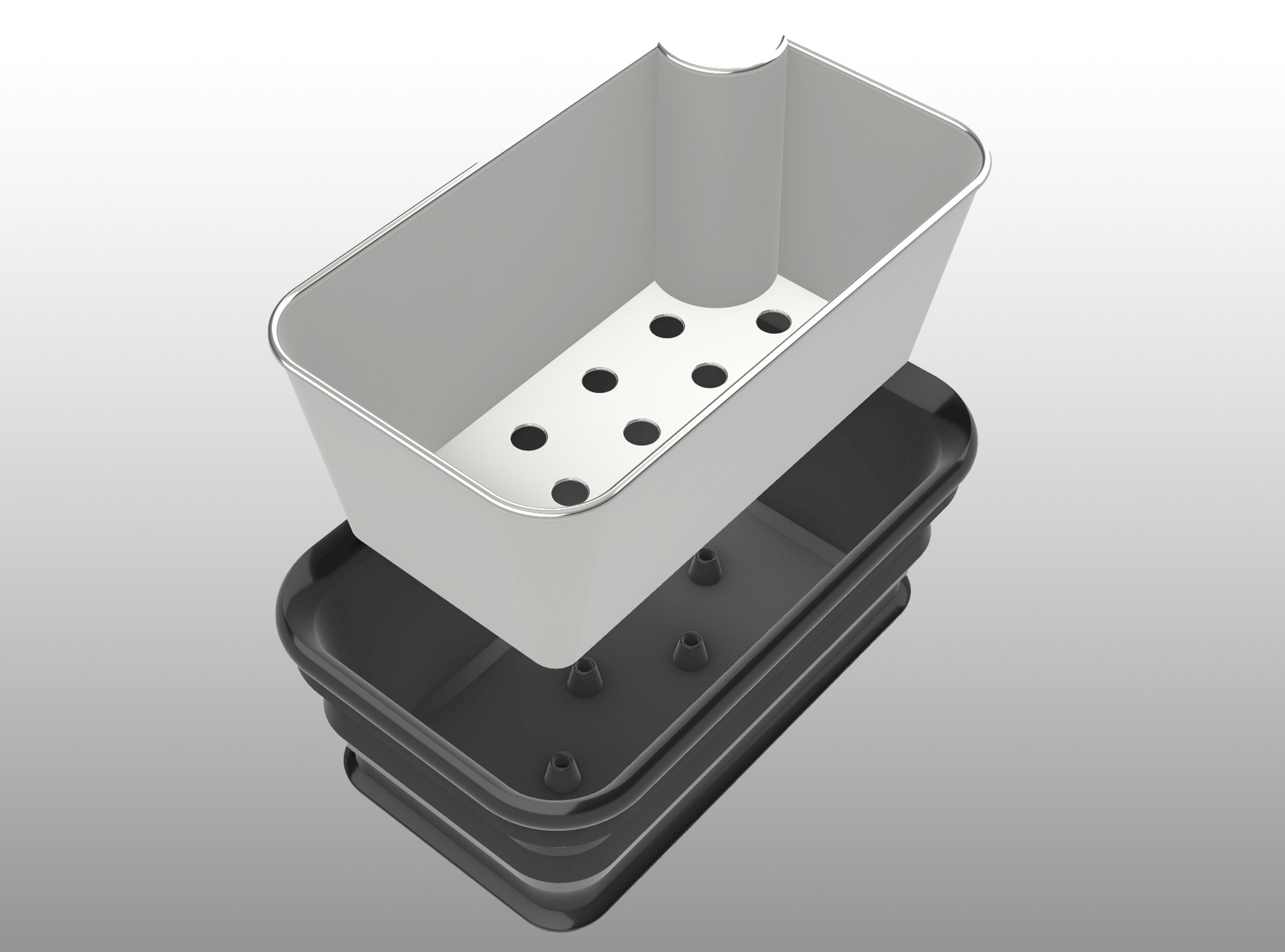 Self Watering Planter 3D Print File ONLY Etsy