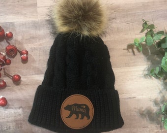 DLOAHJZH-Q Adult Unisex Funny Mama Bear Autism Awareness Winter Beanies DLOAHJZH-Q Adult Unisex Funny Mama Bear Autism Awareness Winter Beanies