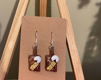 Dangly Charcuterie Board Earrings