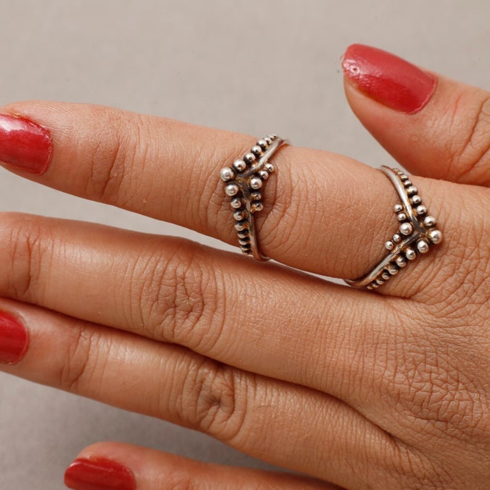 Arthritis RingSplint Knuckle Ring Simple Midi Ring Sterling Etsy