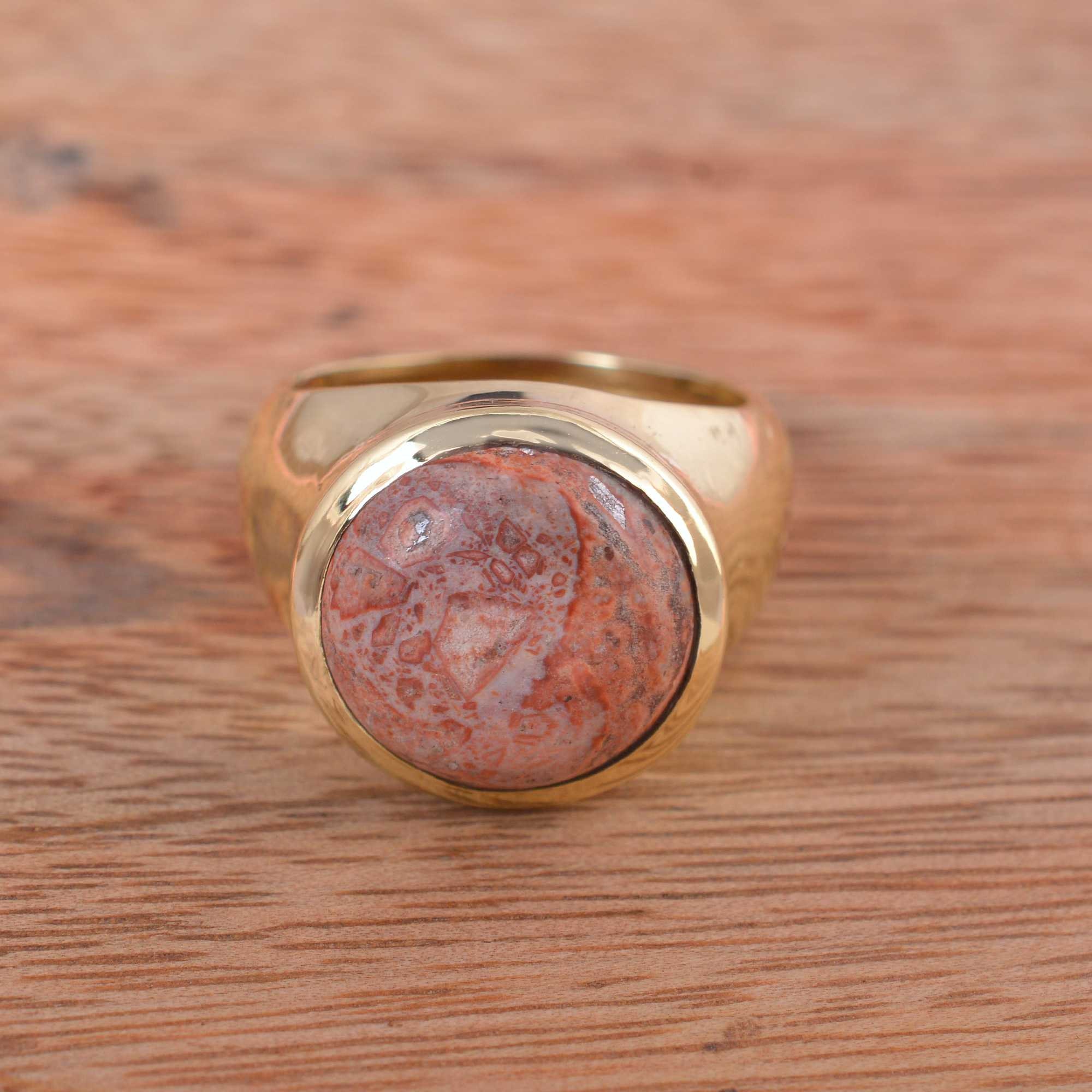 Red Jasper Ring Women Ring Handmade Ring Unique Ring Etsy