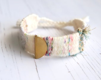 Woven Bracelet Handmade Bracelets For Women Boho Bracelets Friendship Bracelets Modern Bracelets Pink Bracelet Teenager Gifts For Friends