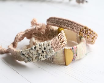 Woven Bracelet Handmade Bracelets For Women Surfer Bracelets Friendship Bracelets Modern Bracelets Pink Bracelet Teenager Gifts For Friends