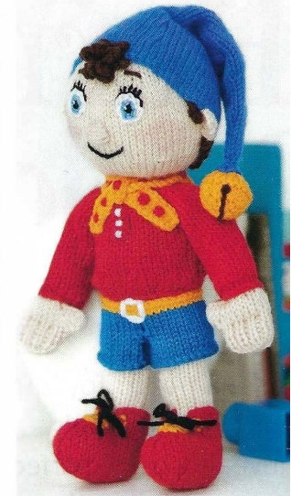 Noddy Childrens Stuffed Toy knitting pattern PDF. 10.5 inches | Etsy