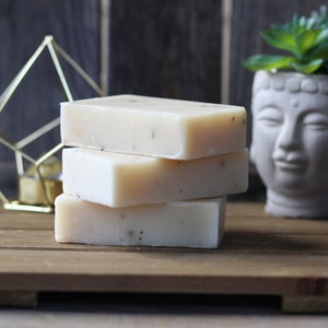 Jabón hecho a mano de menta de árbol de té, sopa perfumada, barra de jabón, sopa corporal, regalo de jabón,