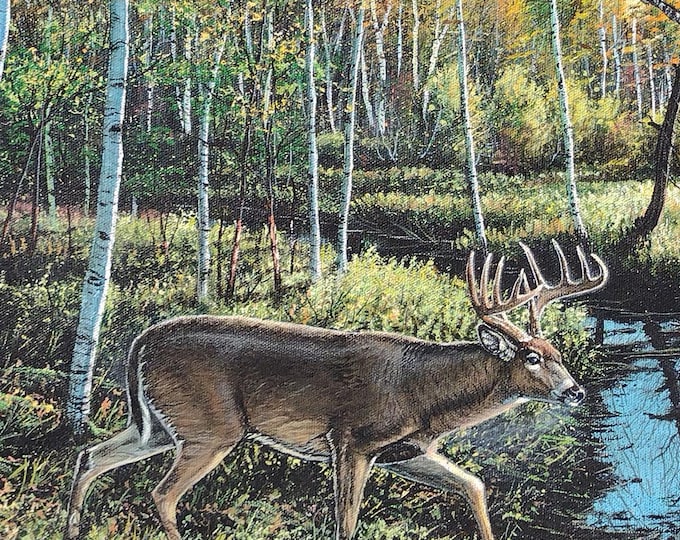 Wildlife Painting - "Walton's Creek" (Poster)