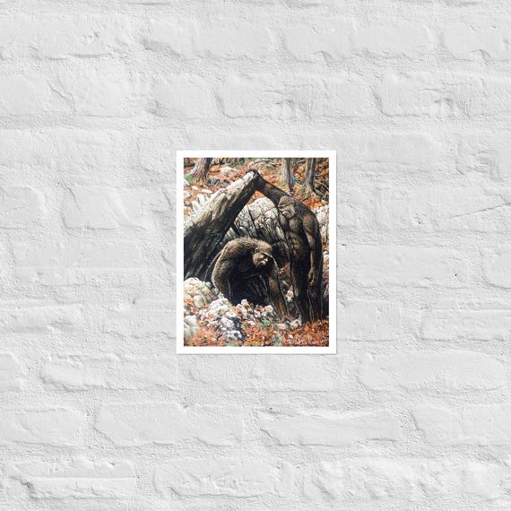Bigfoot Painting - 