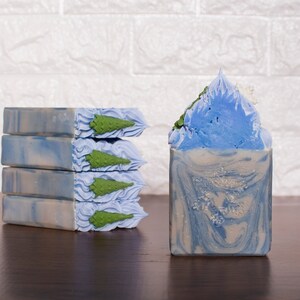 The Brrrgh Frosted Soap | Velvet Soap Co