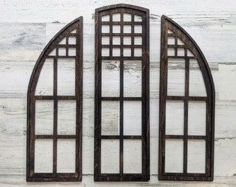 Farmhouse Cathedral Window SVG - Laser Cut File, Digital Download