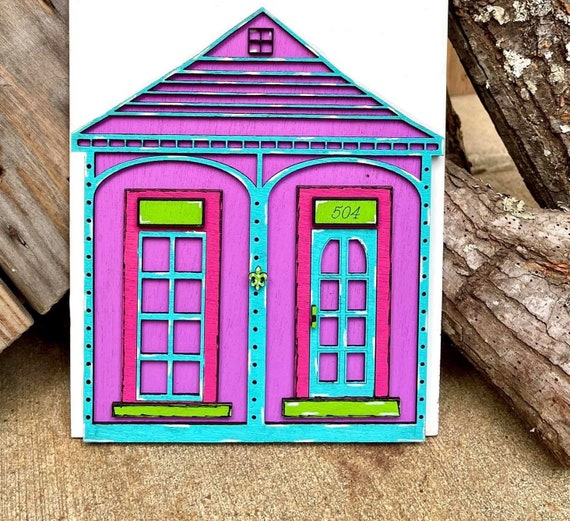 Download DIGITAL New Orleans Style Shotgun House SVG file ...