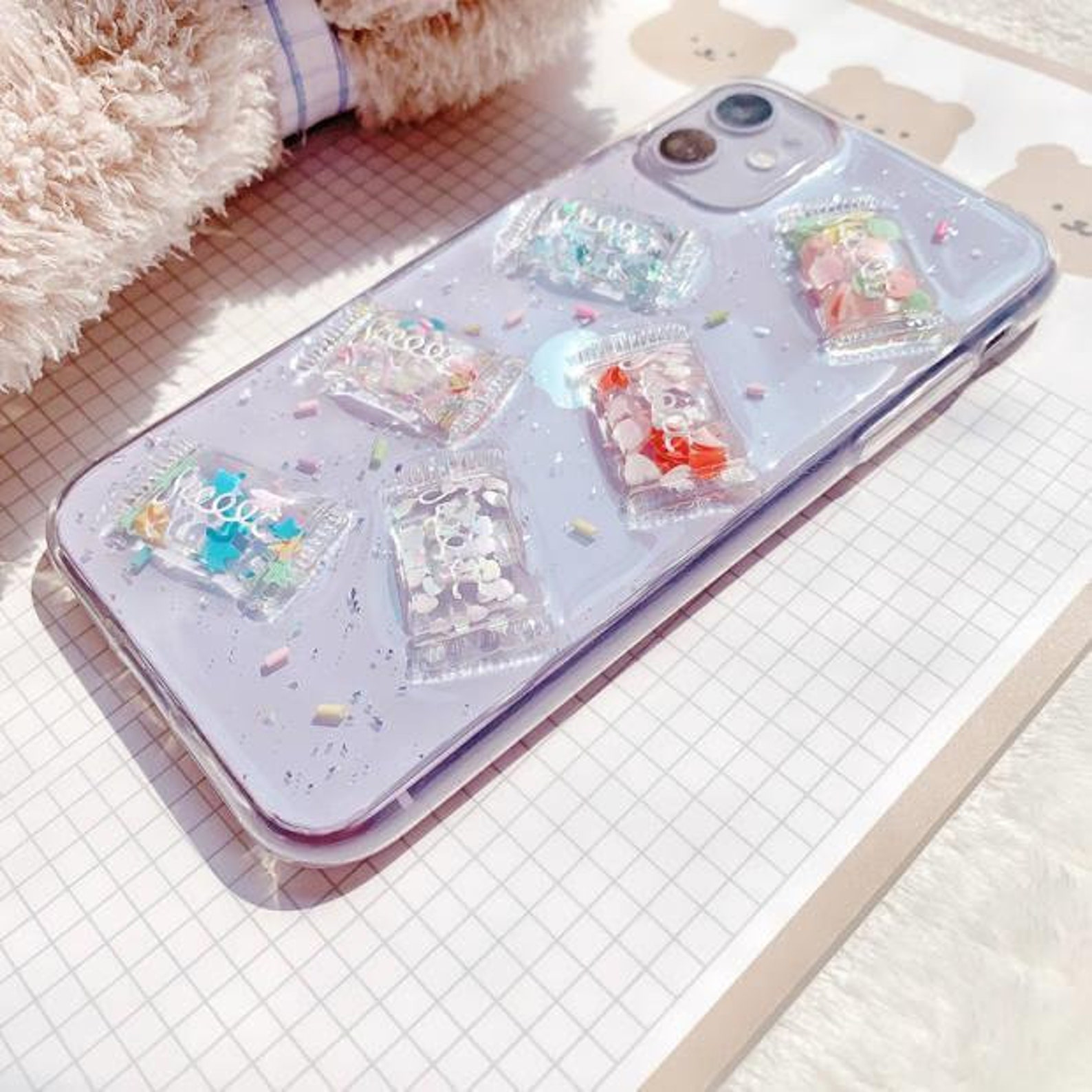 IPhone 12 Case Candy Case iPhone 11 Case Clear Rubber iPhone Etsy