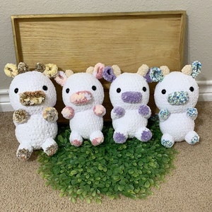 Crochet Cow Plush
