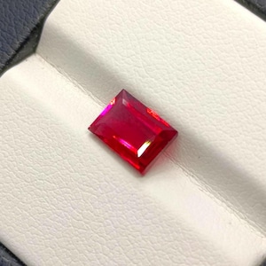 Turmalina roja natural de calidad AA++, piedra preciosa suelta hecha a mano para la fabricación de joyas.